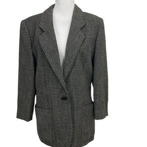 Vintage Giorgio Armani Wool Blazer size 14